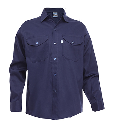 CAMISA AZUL MARINO OMBU T 42