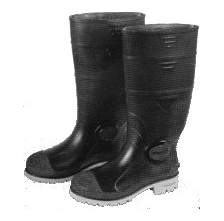 BOTA DE PVC NEGRO C/P TECNOBOOT T/40