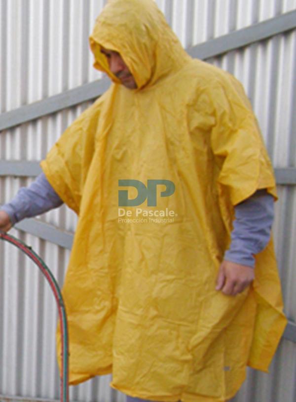 PONCHO PVC AMARILLO 50 X 80 NUB0202