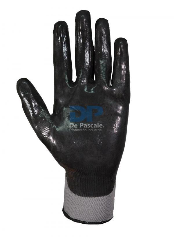 GUANTE TEJIDO SIN COSTURA DE NITRILO NEGRO COM.T 9 DPS88304