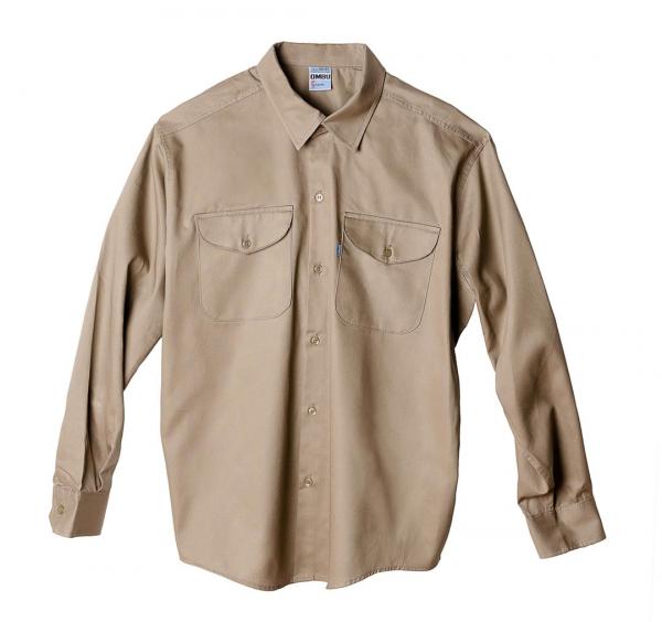 CAMISA BEIGE OMBU T 38