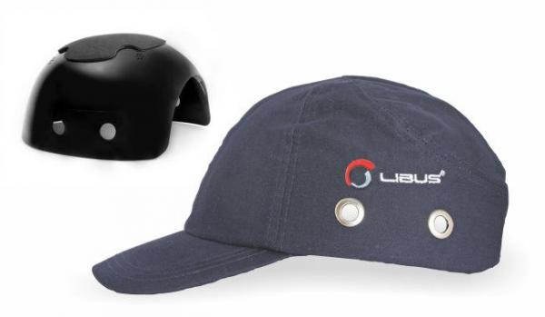 GORRA LIBUS CON CASQUETE PLASTICO AZUL