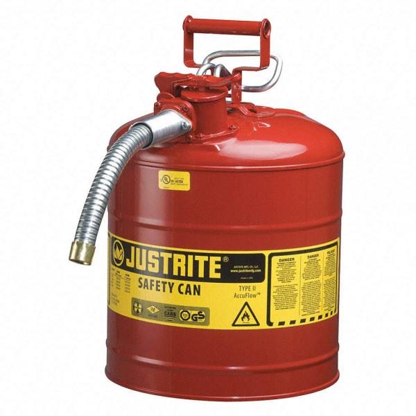 BIDON JUSTRITE 5 GALON ( 18.9 Lts ) 